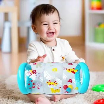 Ролик Tummy Time Roller | Игрушки Для Ползания Младенцев Для Начинающих | Развивающие Игры С Мячом Для Ползания R